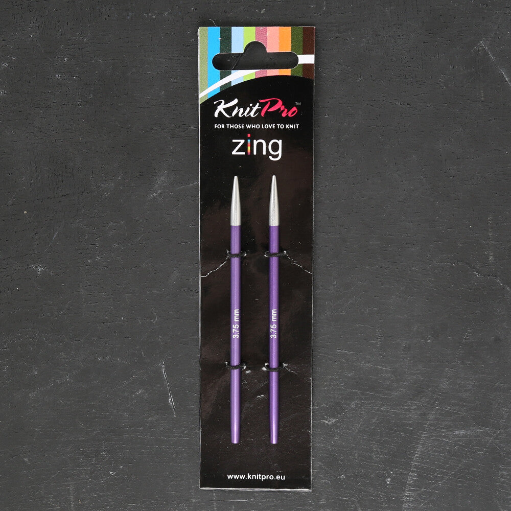 Knitpro Zing 3.75mm İnterchangeable Needle Purple - 47522
