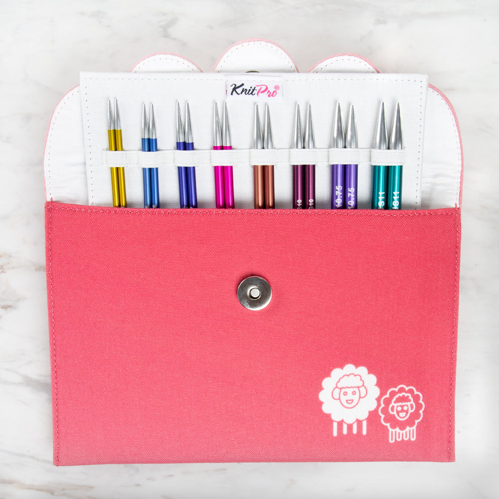 Knitpro ZING Ucu Değiştirilebilir Misinalı Deluxe Set - 47424