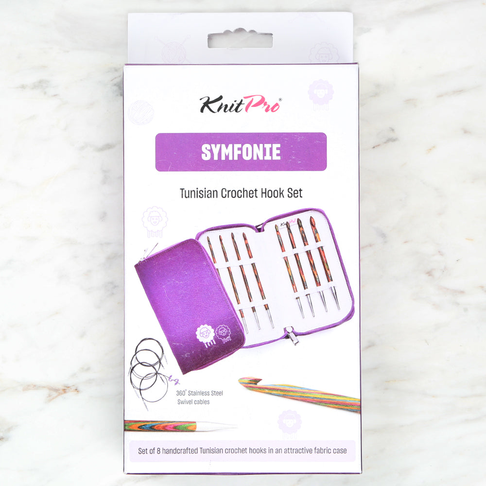 Knitpro Symfonie Tunisian Crochet Set - 20670