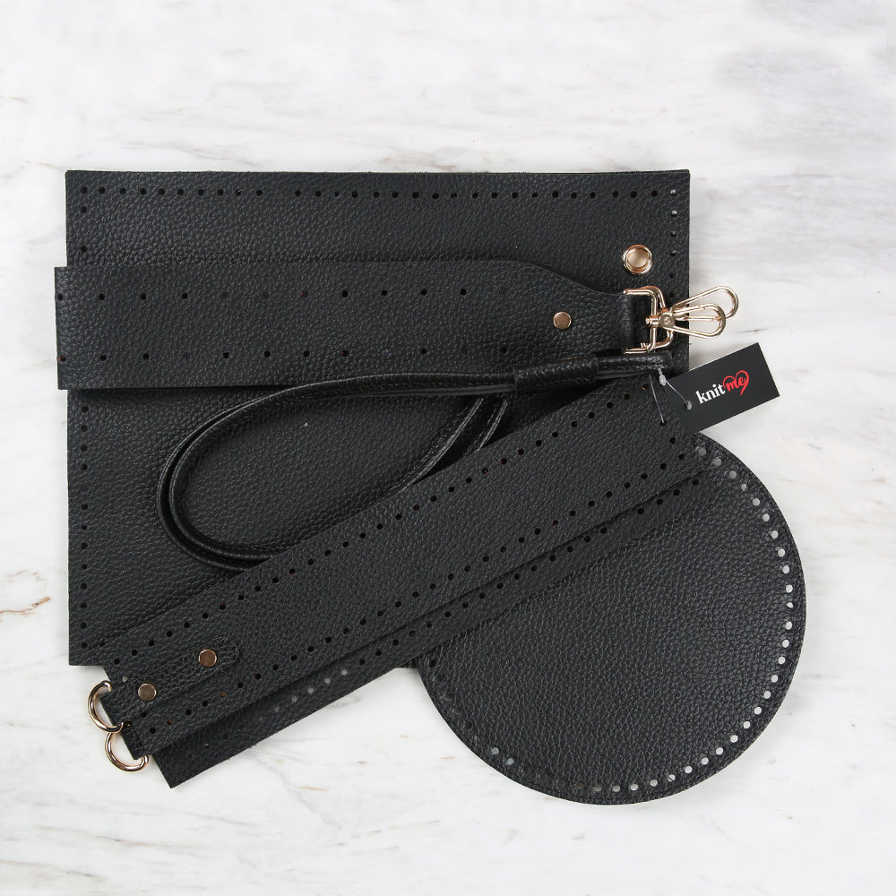 Knitme Bucket Bag Set Black BA-0114