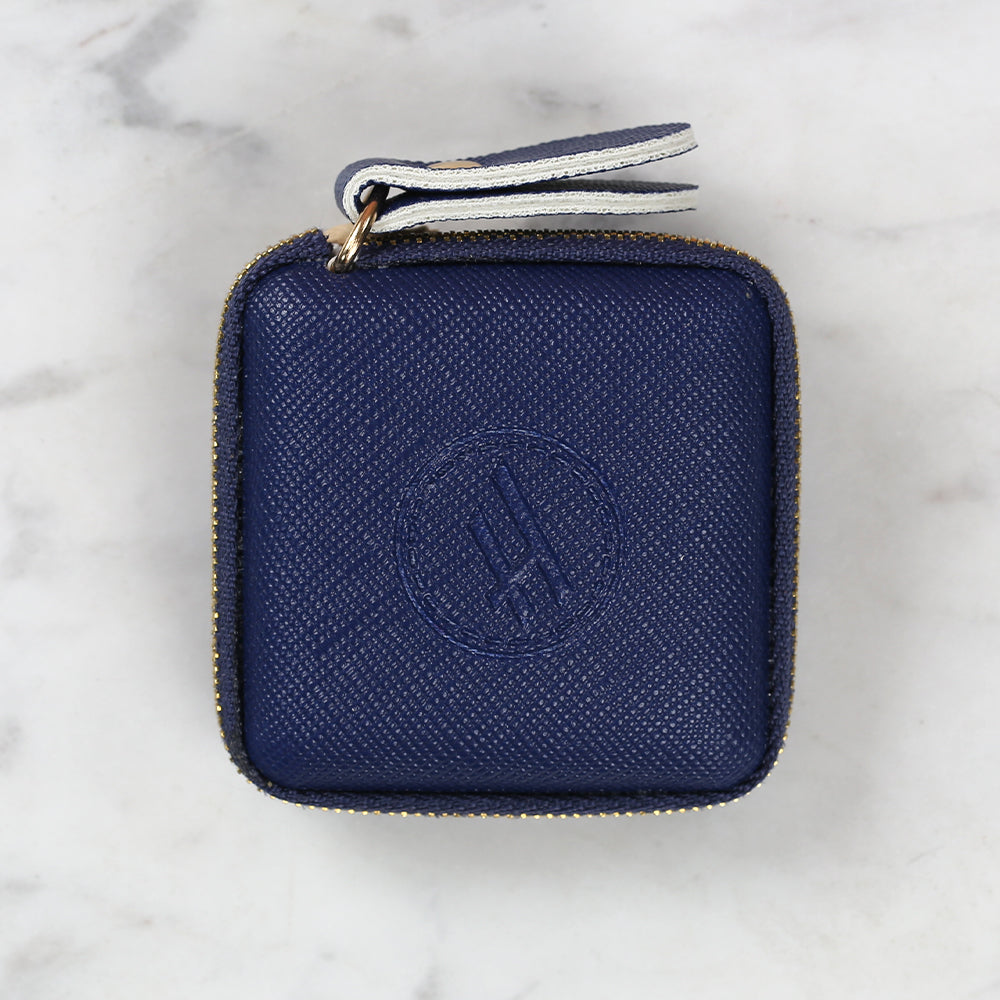 Hemline Automatic Tape Measure Navy Blue 150cm/60 inch - 253.2DB