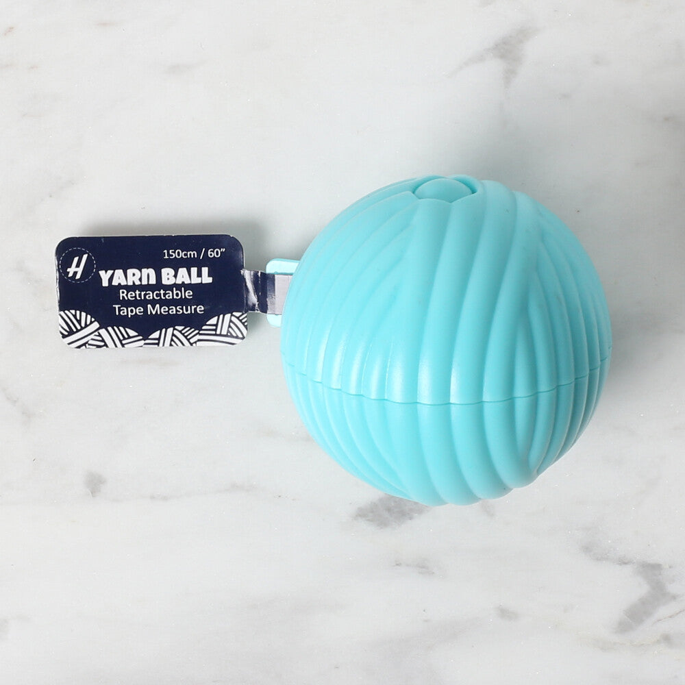 Hemline Yarn Ball Retractable Tape Measure - 253.YB.DB