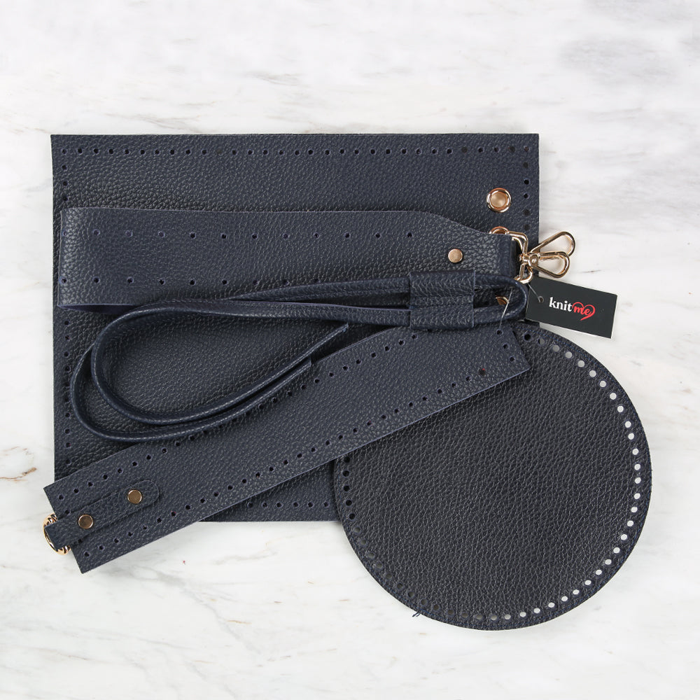 Knitme Bucket Bag Set Blue BA-0114