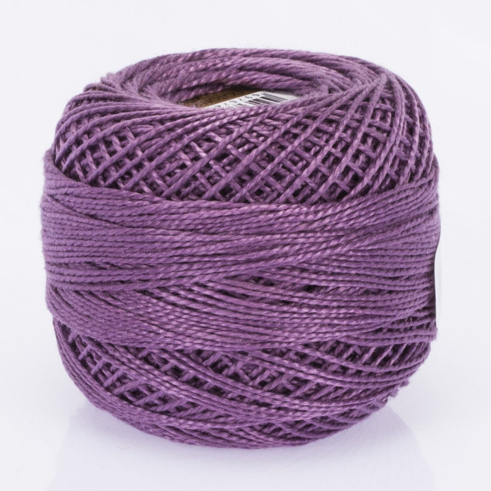 Madame Tricote Paris Koton Perle No:8 Embroidery Thread, Lemon Green - 671