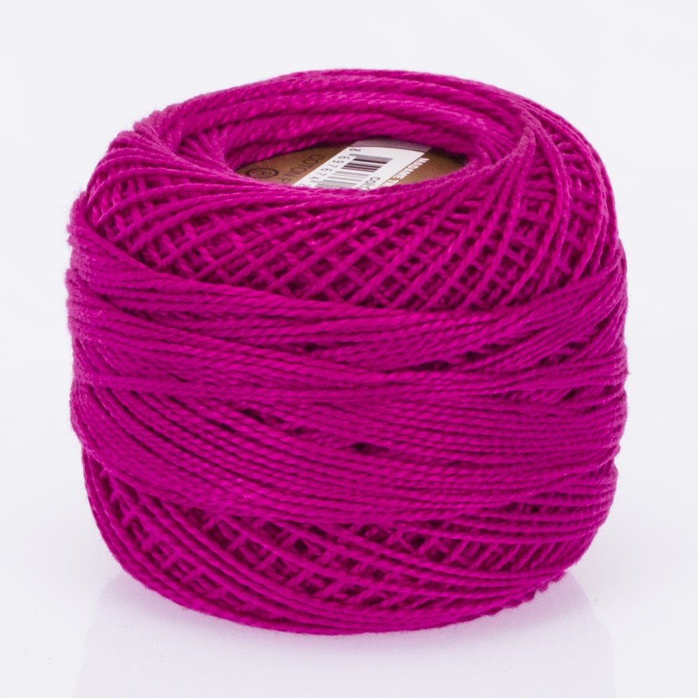 Madame Tricote Paris Koton Perle No:8 Embroidery Thread, Dark Pink - 49