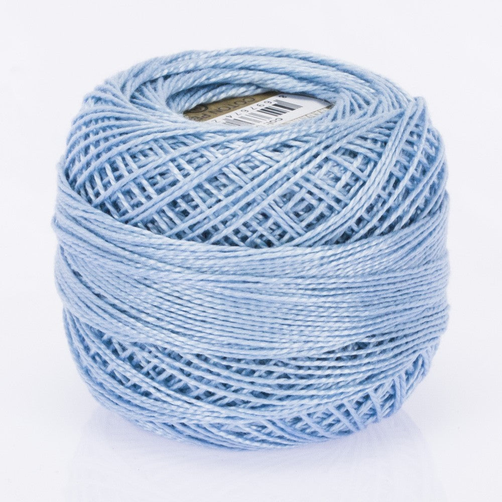 Madame Tricote Paris Koton Perle No:8 Embroidery Thread, Light Blue - 550