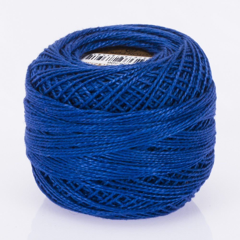 Madame Tricote Paris Koton Perle No:8 Embroidery Thread, Blue - 586