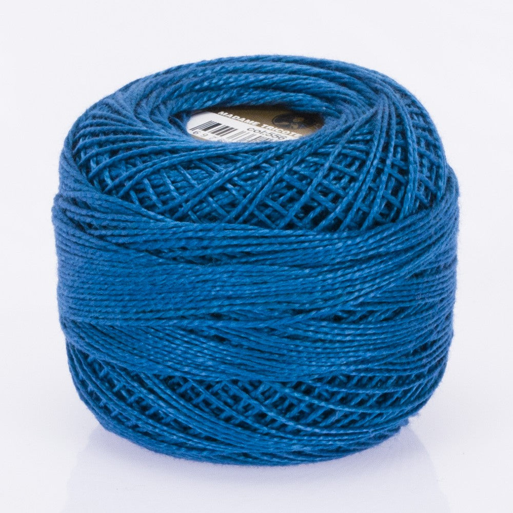 Madame Tricote Paris Koton Perle No:8 Embroidery Thread, Turquoise - 556