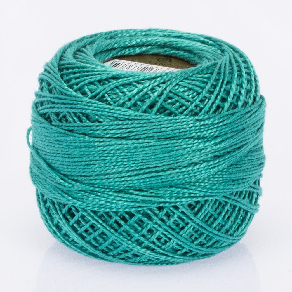 Madame Tricote Paris Koton Perle No:8 Embroidery Thread, Dull Turquoise - 722