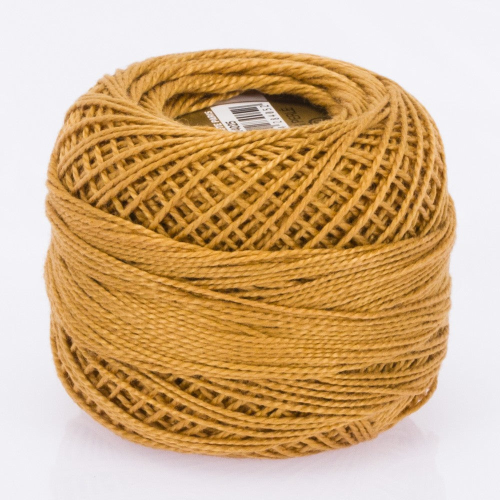 Madame Tricote Paris Koton Perle No:8 Embroidery Thread, Saffron - 4025