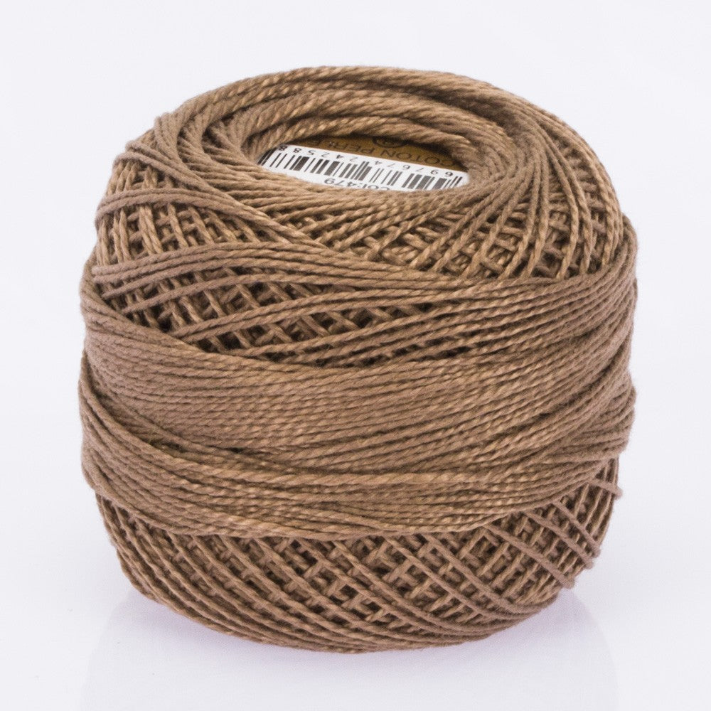Madame Tricote Paris Koton Perle No:8 Embroidery Thread, Brown - 479