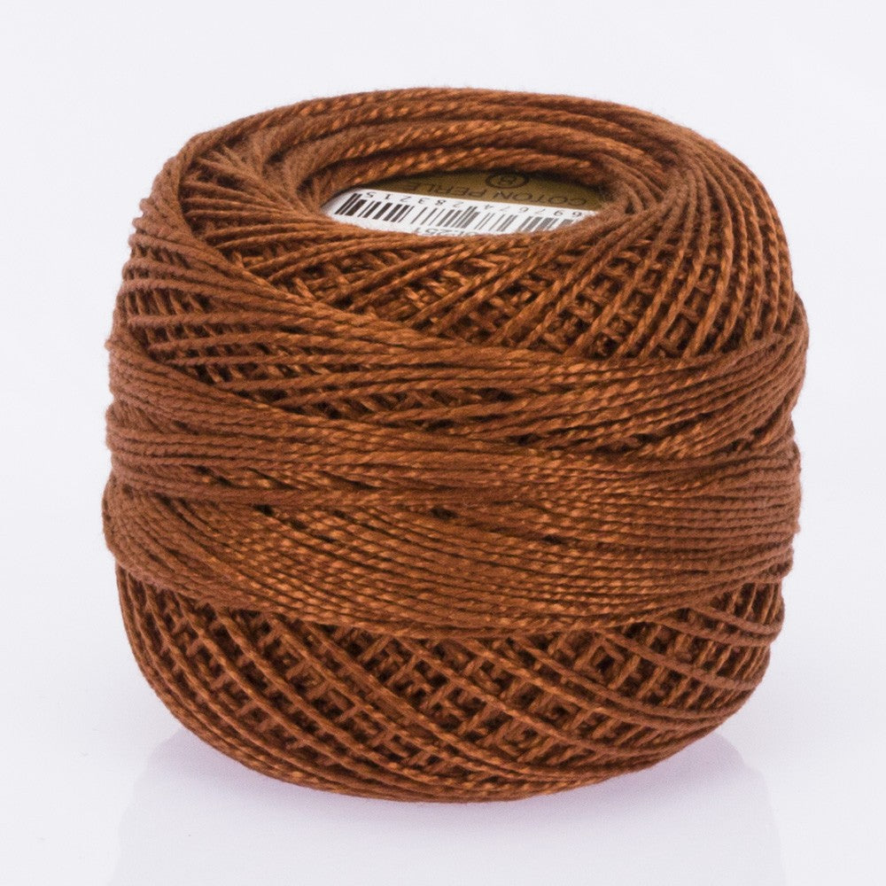 Madame Tricote Paris Koton Perle No:8 Embroidery Thread, Copper - 251