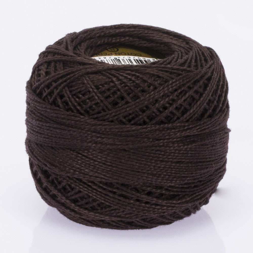 Madame Tricote Paris Koton Perle No:8 Embroidery Thread, Brown - 4064