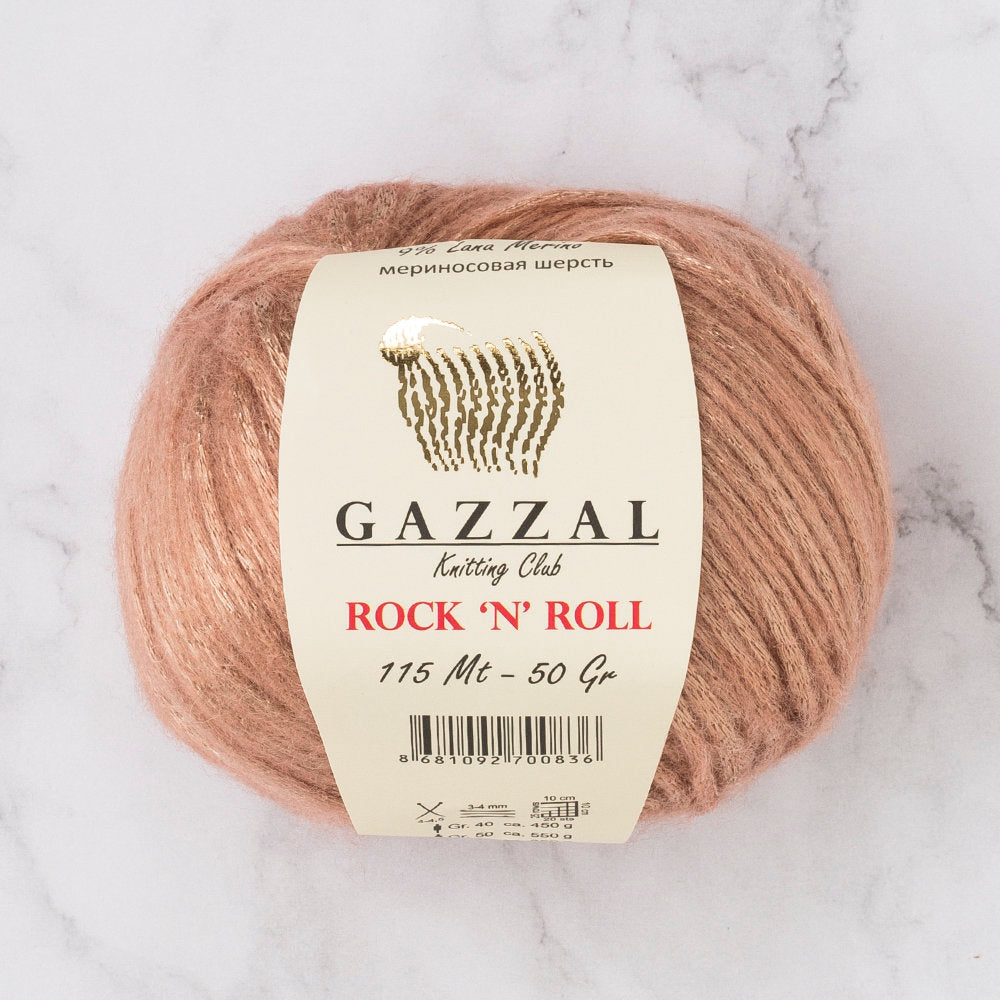 Gazzal Rock'N'Roll Yarn, Golden Champagne - 13479