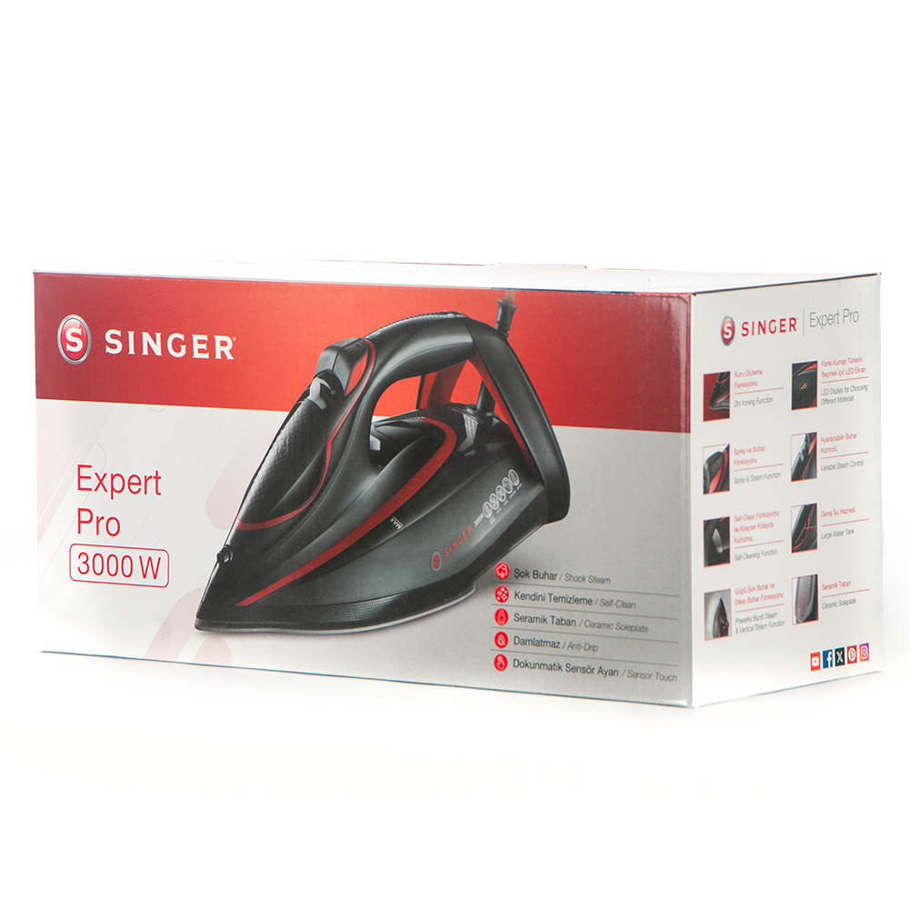 Singer Expert Pro 3000 W Steam Iron