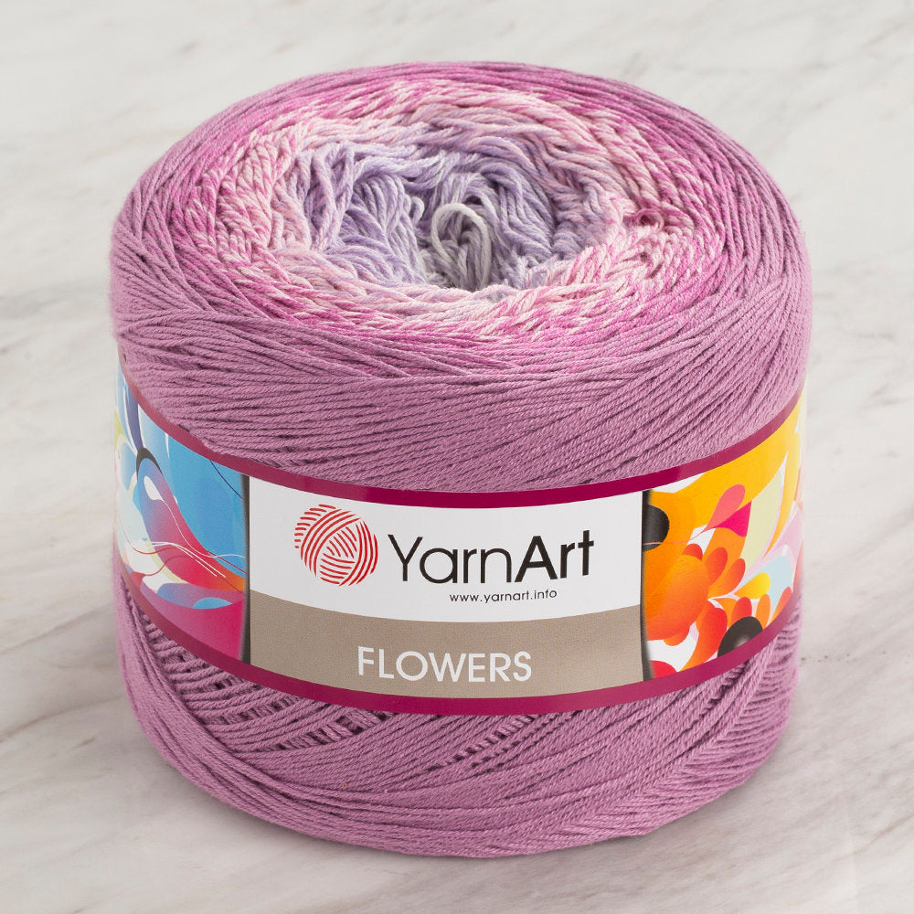 YarnArt Flowers Cotton Gradient Yarn - 281