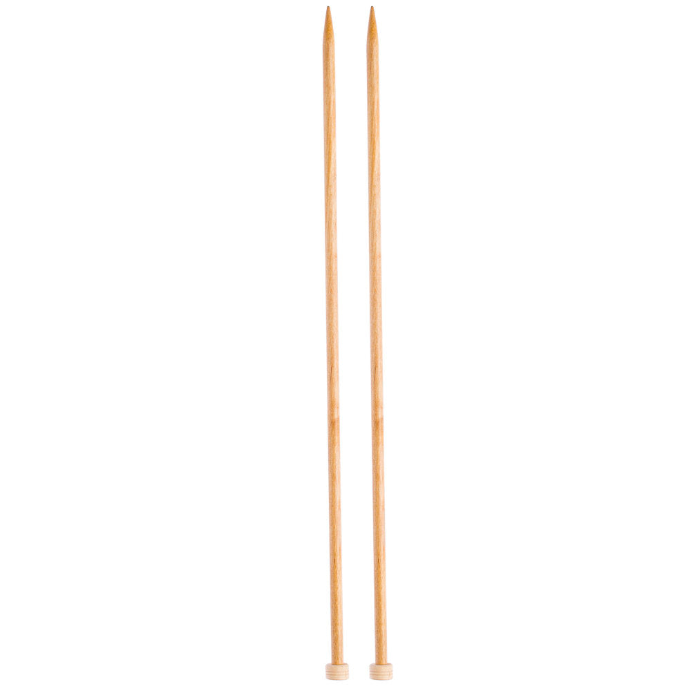 KnitPro Basix Birch 6.5mm 35cm Single Pointed Knitting Needles - 35263