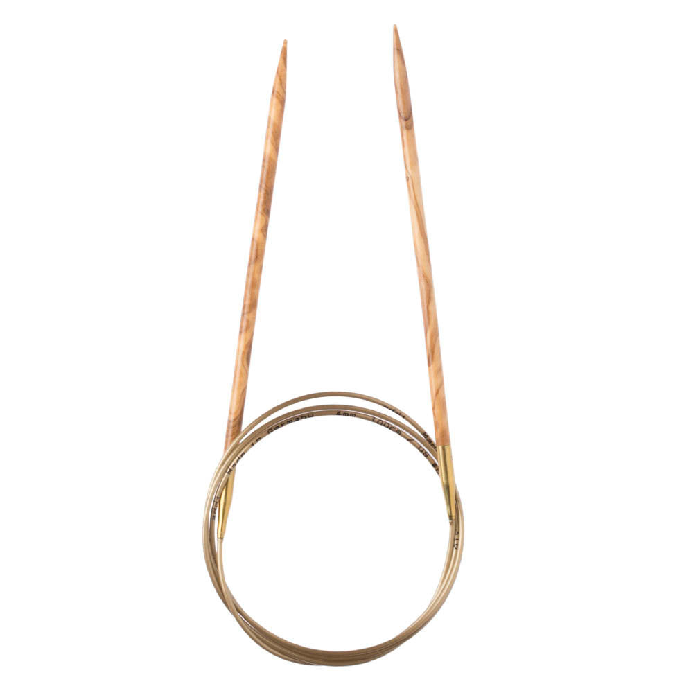 Addi Olive Wood 3mm 80cm Circular Knitting Needles - 575-7