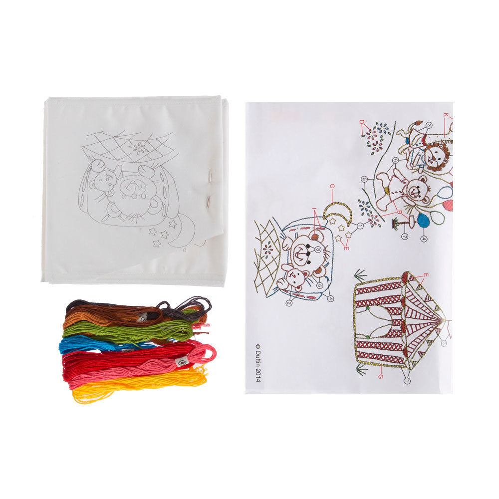 Duftin 18 cm Baby Book Cross Stitch Kit - 14452