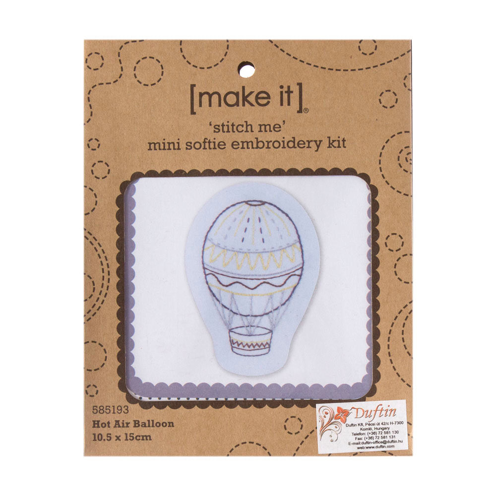 Make it 10.5x15 cm Embroidery Kit, Balloon - 585193