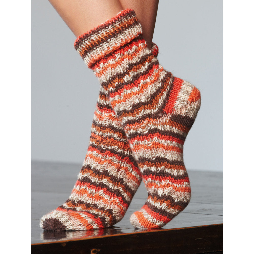 Schachenmayr Regia 4-Ply 50gr Color Sock Yarn, Multi Brown - 9801281-03733