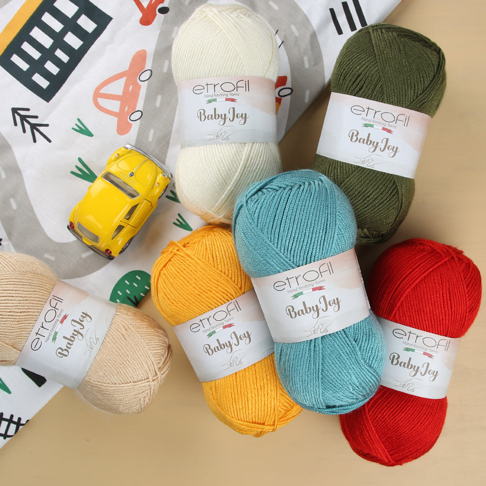 Etrofil Baby Joy Knitting Yarn, Purple - 80063