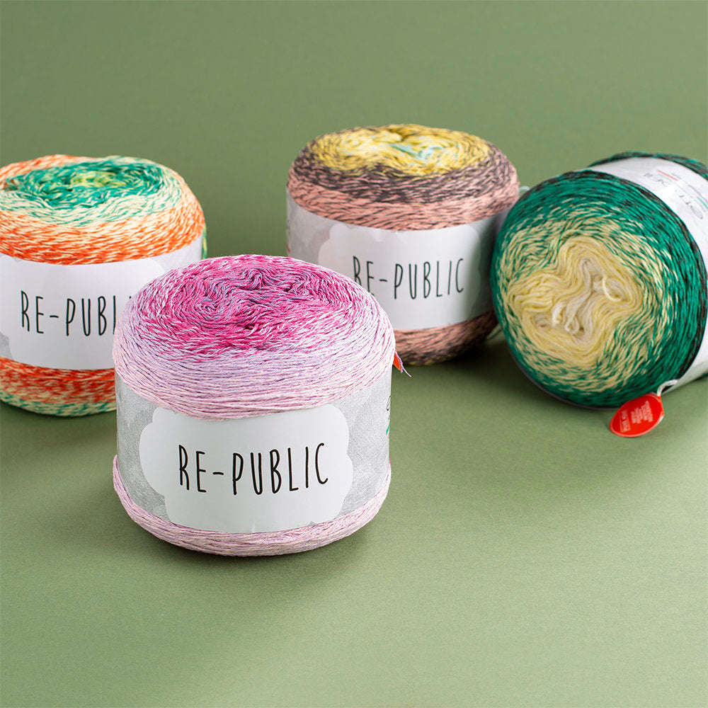Etrofil Re-Public Yarn, Variegated - RJ020