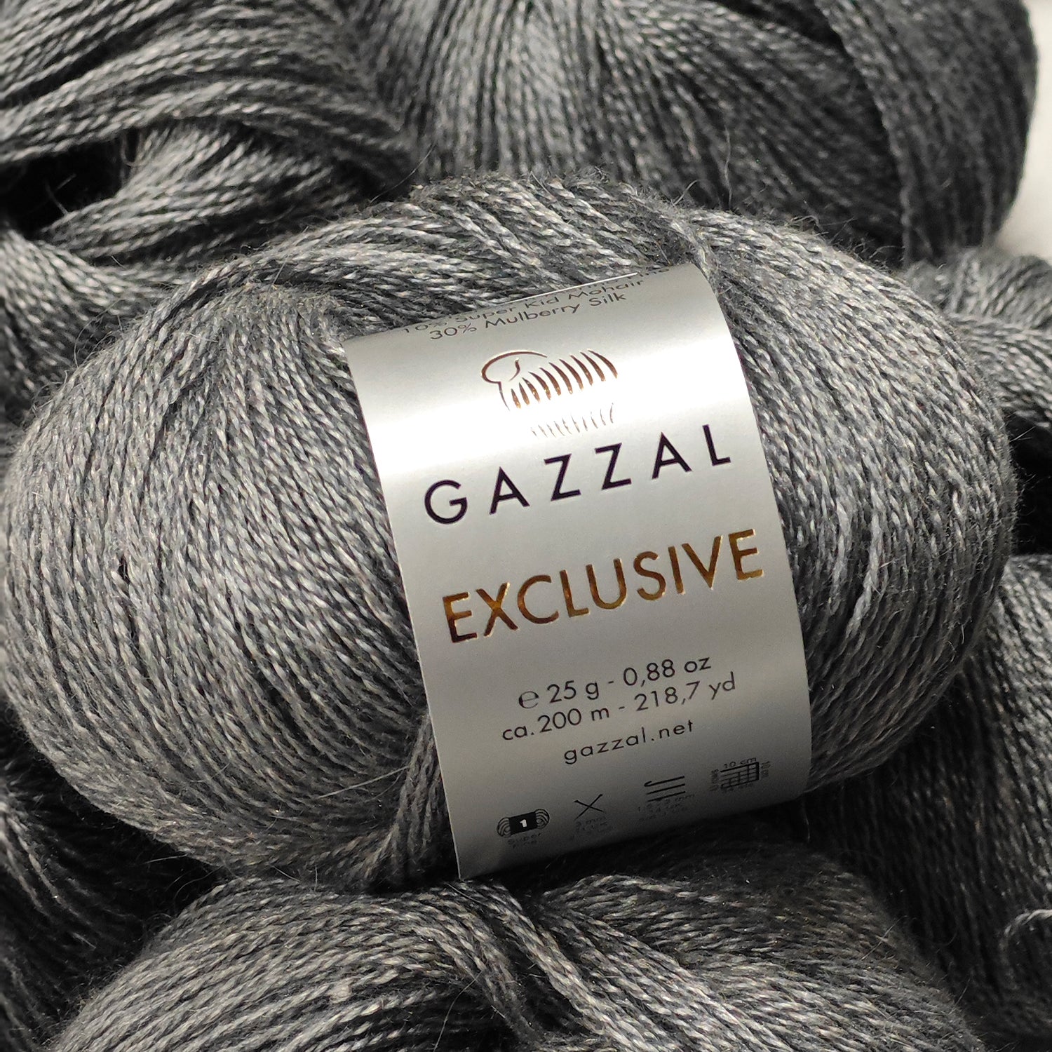 Gazzal Exclusive Hand Knitting Yarn, Green-9925