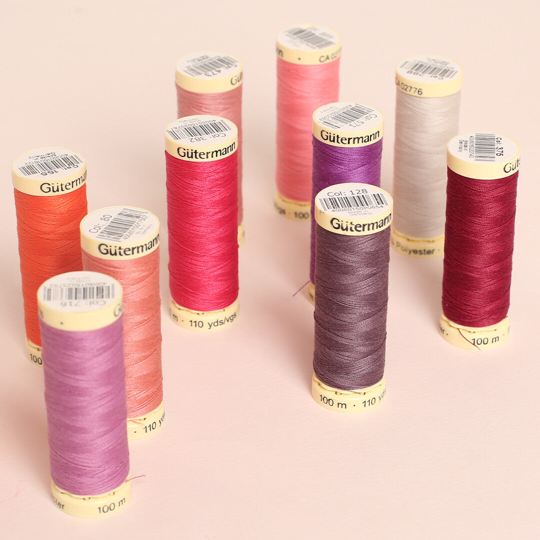 Gütermann Sewing Thread, 100m, Purple - 440