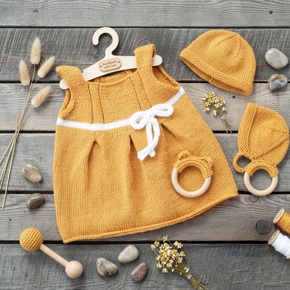 Gazzal Organic Baby Cotton Yarn , Powder - 453