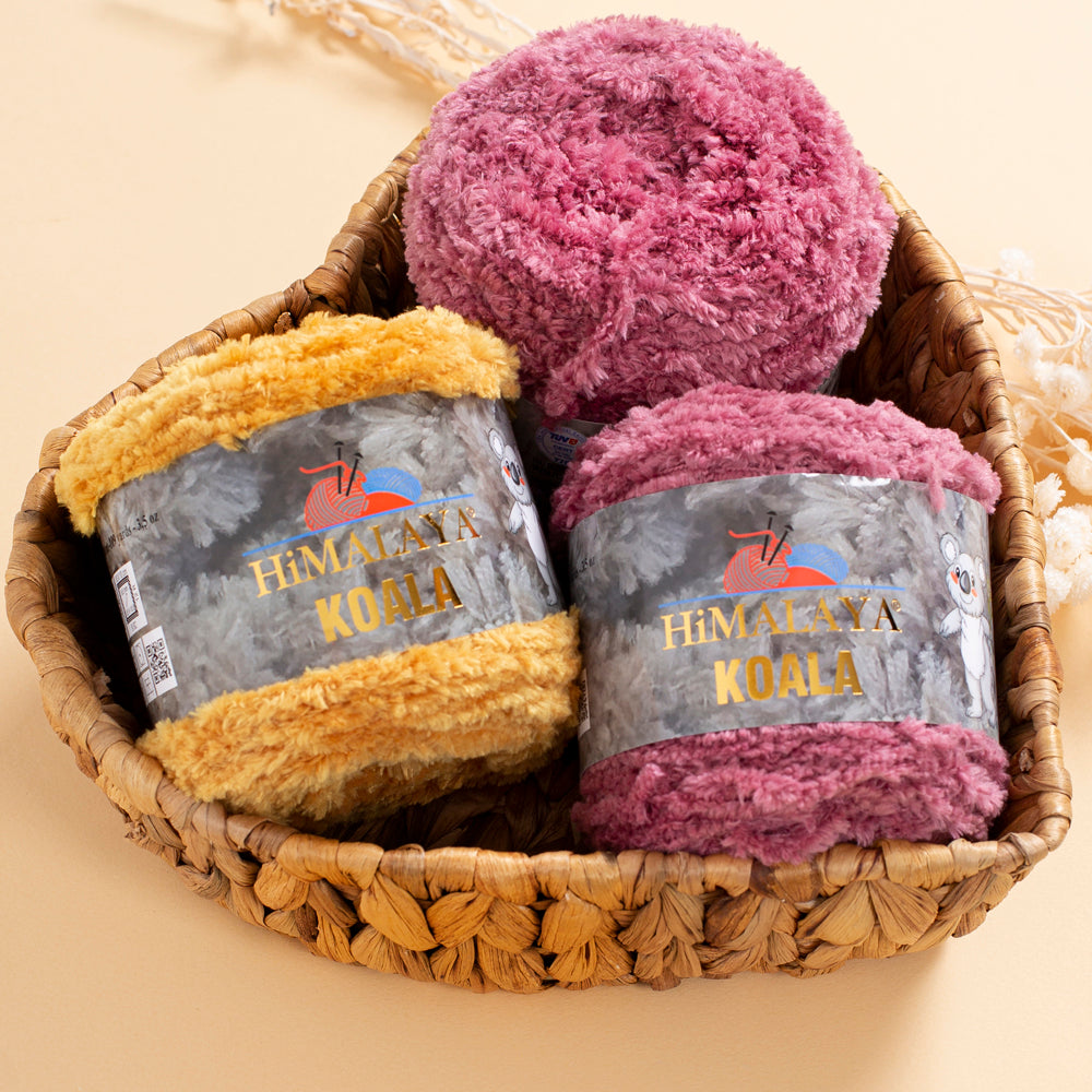 Himalaya Koala Chenille Baby Yarn,Green - 75735