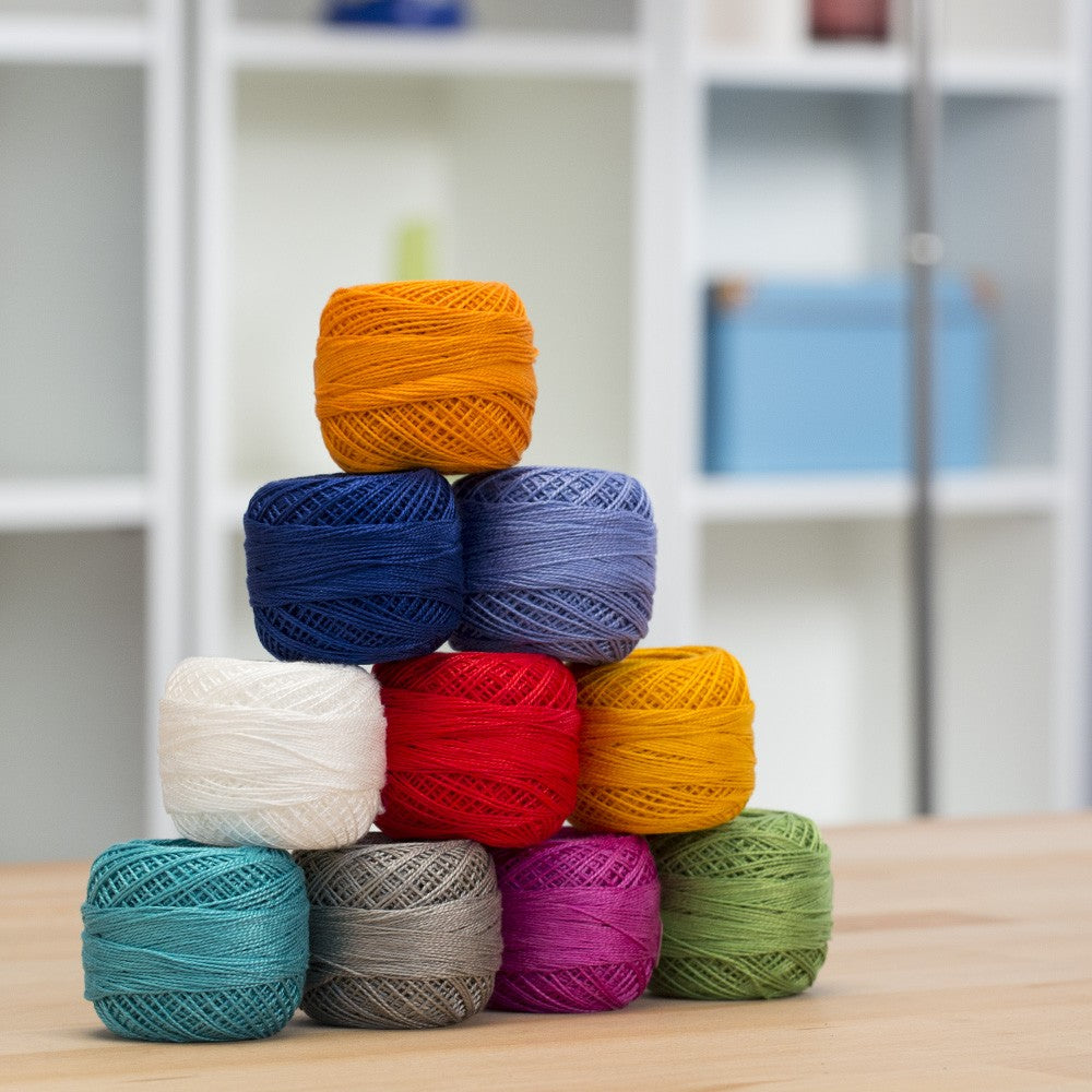 Madame Tricote Paris Koton Perle No:8 Embroidery Thread, Whole Wheat - 4062