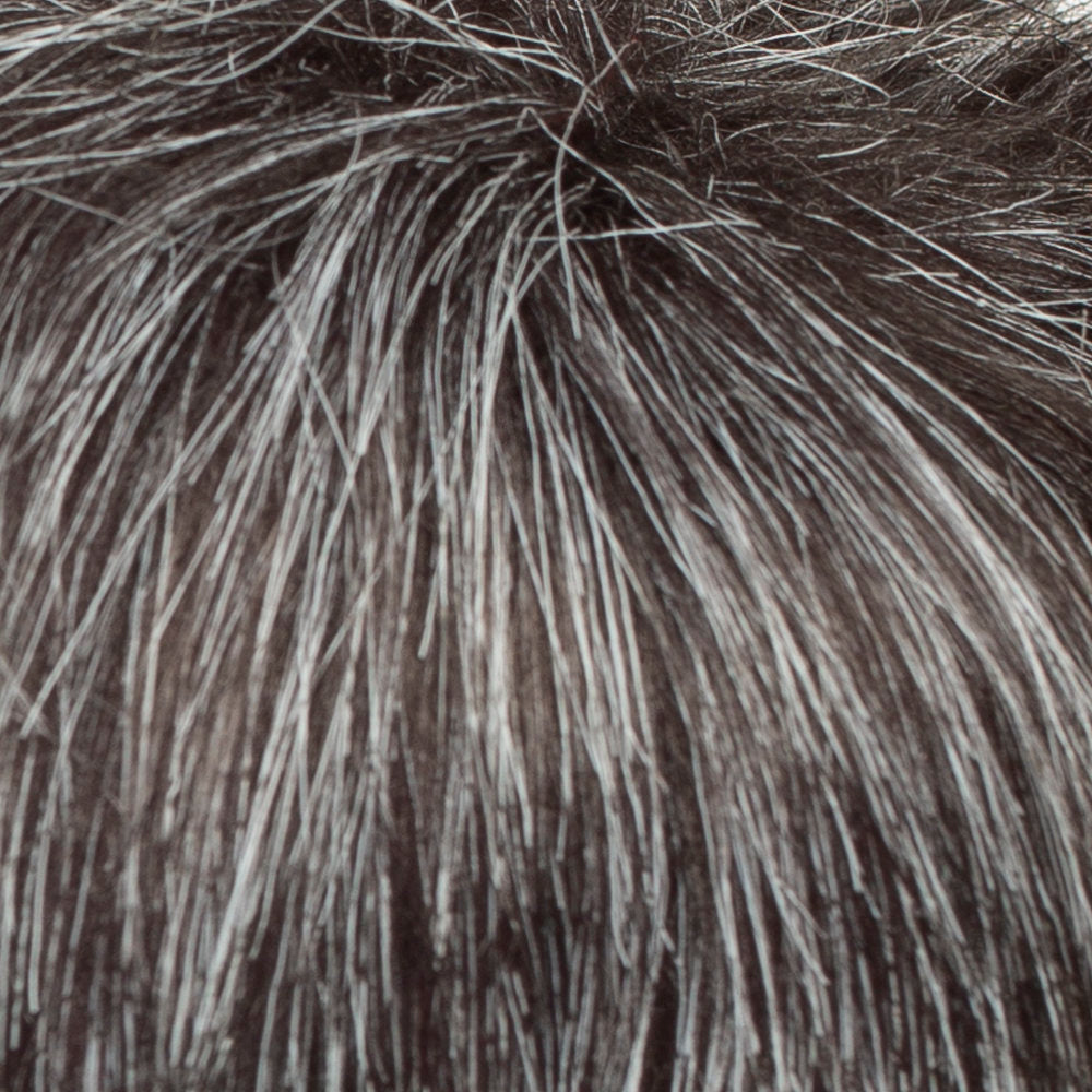 Loren Faux Fur Pom Pom, Multi Black