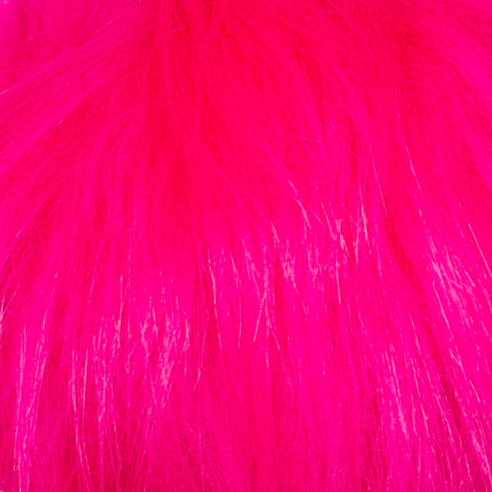 Loren Faux Fur Pom Pom, Fuchsia