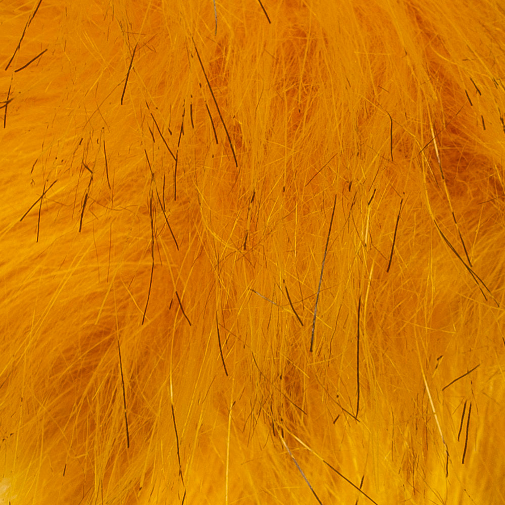 Loren Faux Fur Pom Pom, Honey Brown