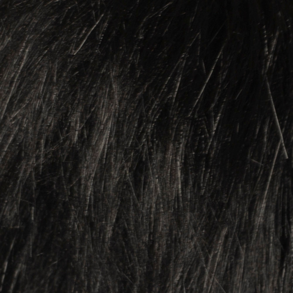 Loren Faux Fur Pom Pom, Black