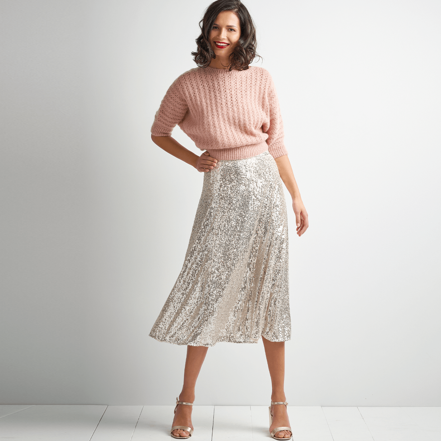 Rowan Patina Glittery Hand Knitting Yarn Beige - 411