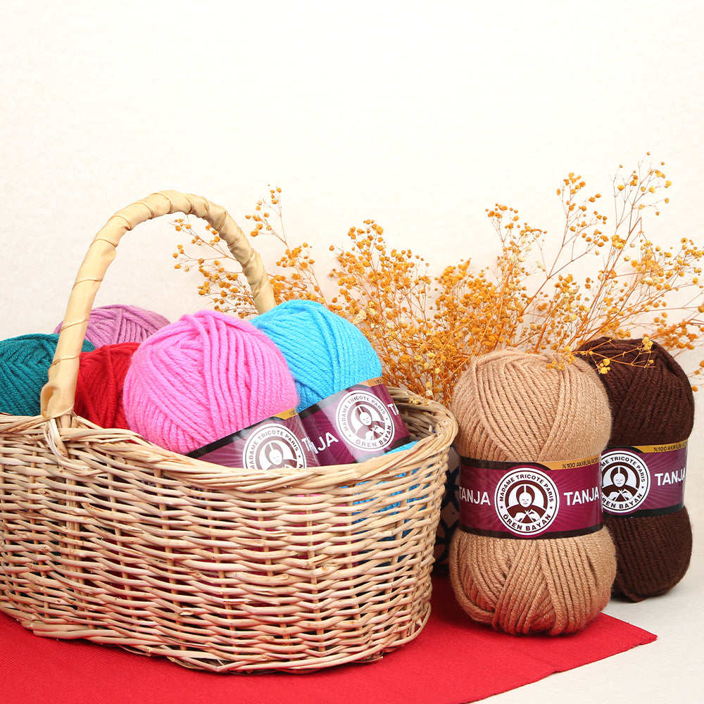 Madame Tricote Paris Tango/Tanja Knitting Yarn, Purple - 043