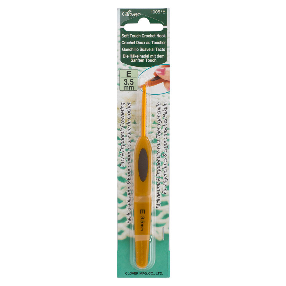 Clover Soft Touch 3.50 mm Ergonomic Crochet Hook - 1005