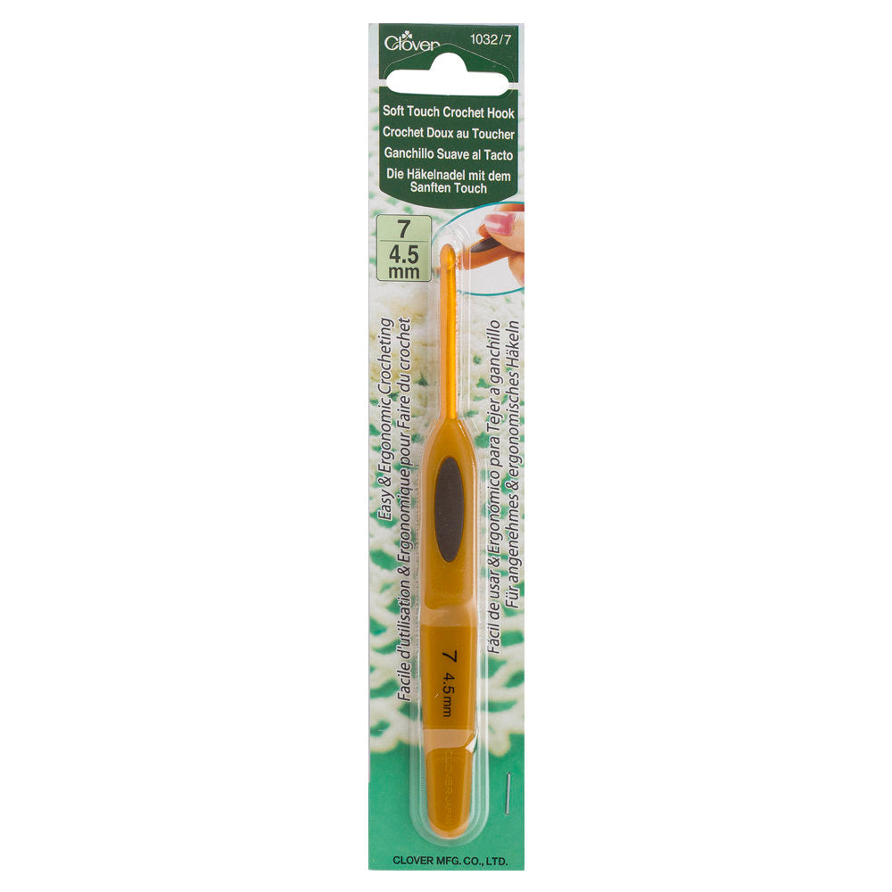 Clover Soft Touch 4.50 mm Ergonomic Crochet Hook - 1032