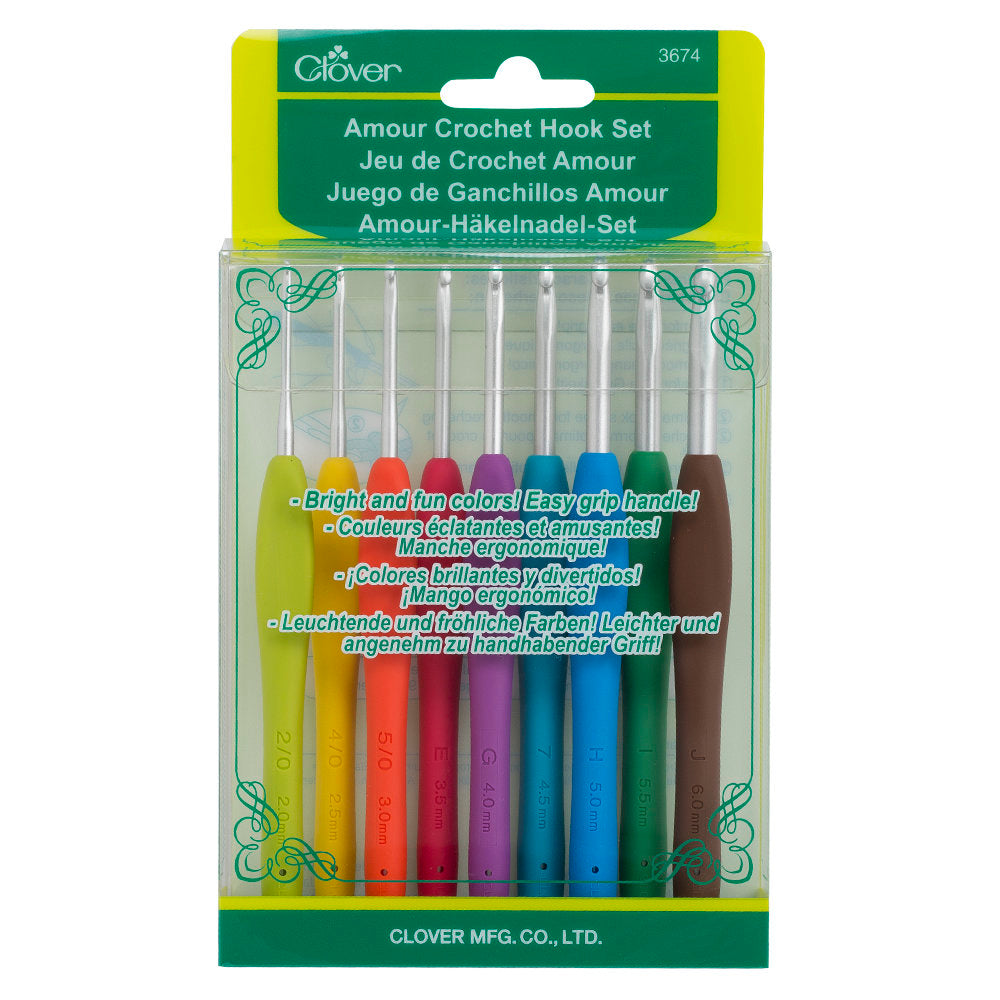 Clover Amour Crochet Hook Set - 3674