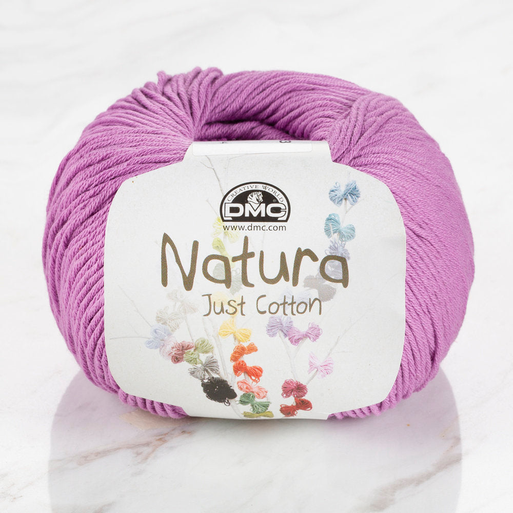 DMC Natura Just Cotton Knitting Yarn, Purple - N31