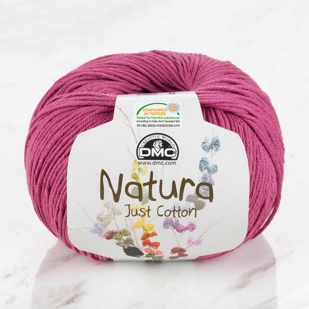 DMC Natura Just Cotton Knitting Yarn, Purple - N33