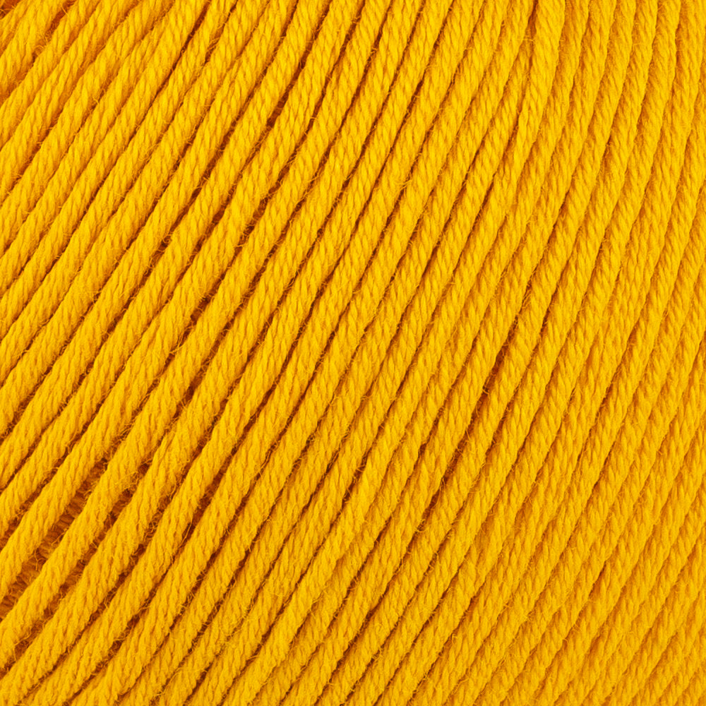 DMC Natura Just Cotton Knitting Yarn, Mustard Yellow - N85