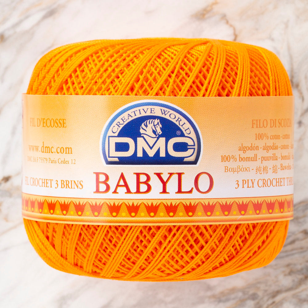 Dmc Babylo 50gr Turuncu Merserize Dantel ve Ağ İpliği No:10 - 3375