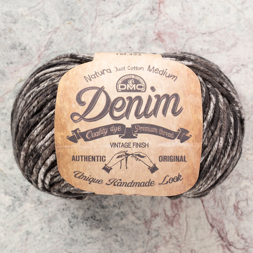 DMC Natura Denim Yarn, Dark Shadow - 12