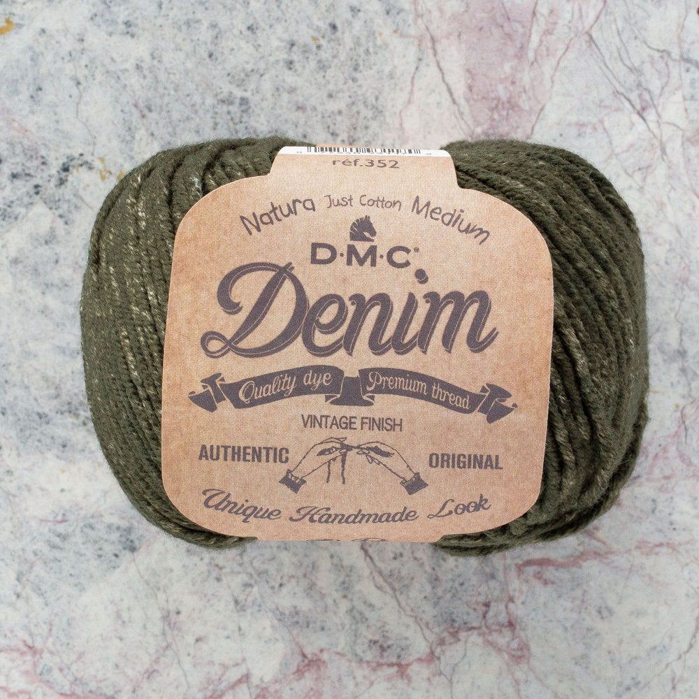 DMC Natura Denim Yarn, Deep Jungle - 08