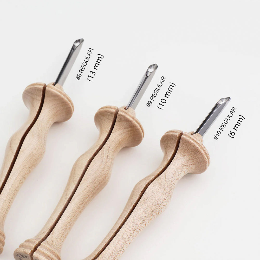 The Oxford Punch Needle 13 mm Thick Tip Natural - 10001