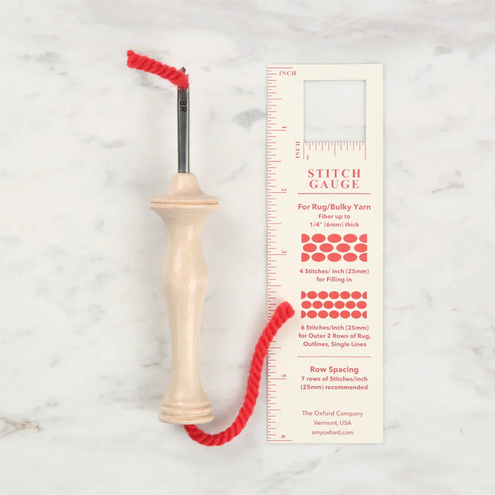 The Oxford Punch Needle 13 mm Thick Tip Natural - 10001