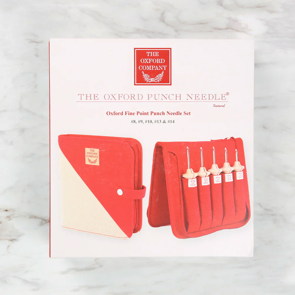 The Oxford Punch Needle Set Natural - 10021